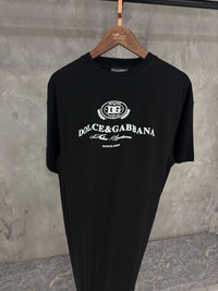 Dolce Gabanna T-Shirt Zwart Since 0084