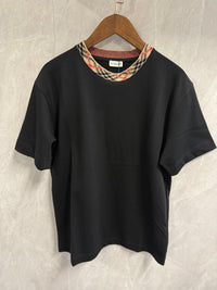 T-Shirt Burberry Kraag Zwart