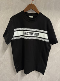 T-Shirt Christian Dior Midden Zwart