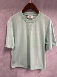 T-Shirt Ami Paris Mint Groen