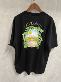 T-Shirt Casablanca Zwart (Paleis)