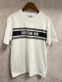 T-Shirt Christian Dior Midden Wit