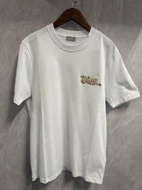 T-Shirt Christian Dior Slang Wit
