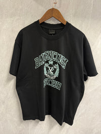 T-Shirt Balenciaga Zwart EST 1917