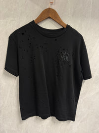 T-Shirt Amiri Zwart (gaten)