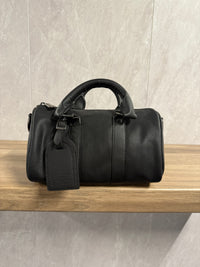 LV Keepall Tas Zwart Leer