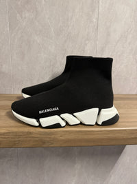 Balenciaga Speedrunner 2.0 Zwart (witte zool)