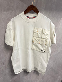 T-Shirt Moncler Wit (borst zak)