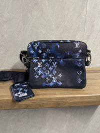LV Trio Messenger Bag Blauw