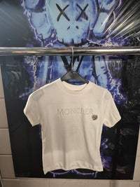 KIDS T-SHIRT Moncler+Logo Wit