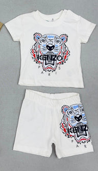 NEWBORN Set Kenzo Paris Wit