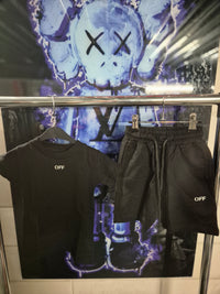 KIDS ZOMERSET OFF-WHITE ZWART X