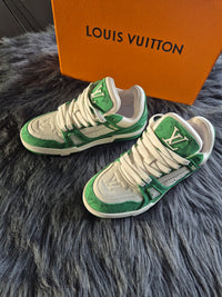 DAMES SCHOENEN Louis Vuitton Trainer Green
