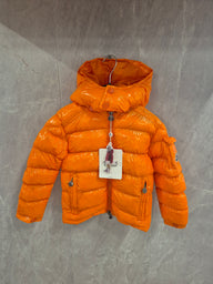 KIDS MONCLER MAYA Jas Oranje