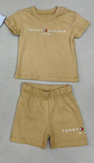 NEWBORN Set TommyHilfiger Bruin