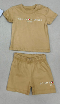 NEWBORN Set TommyHilfiger Bruin