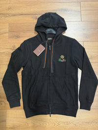 LORO PIANA VEST HOODIE ZWART