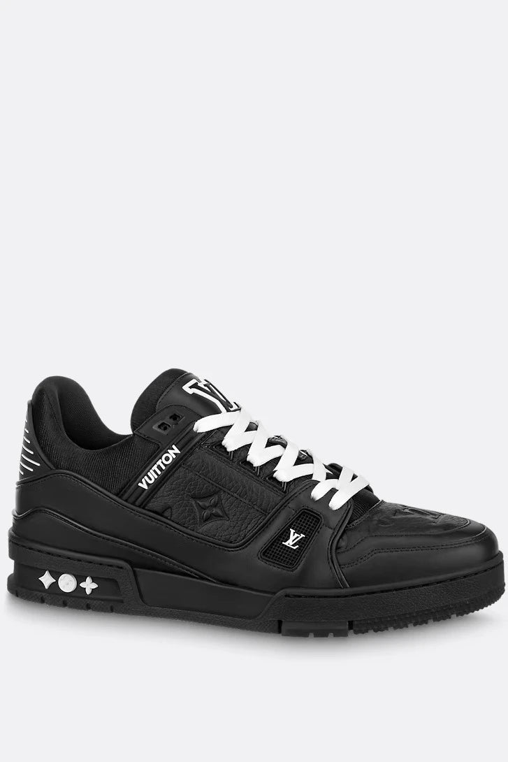 LV Trainer Zwart (zwarte zool)