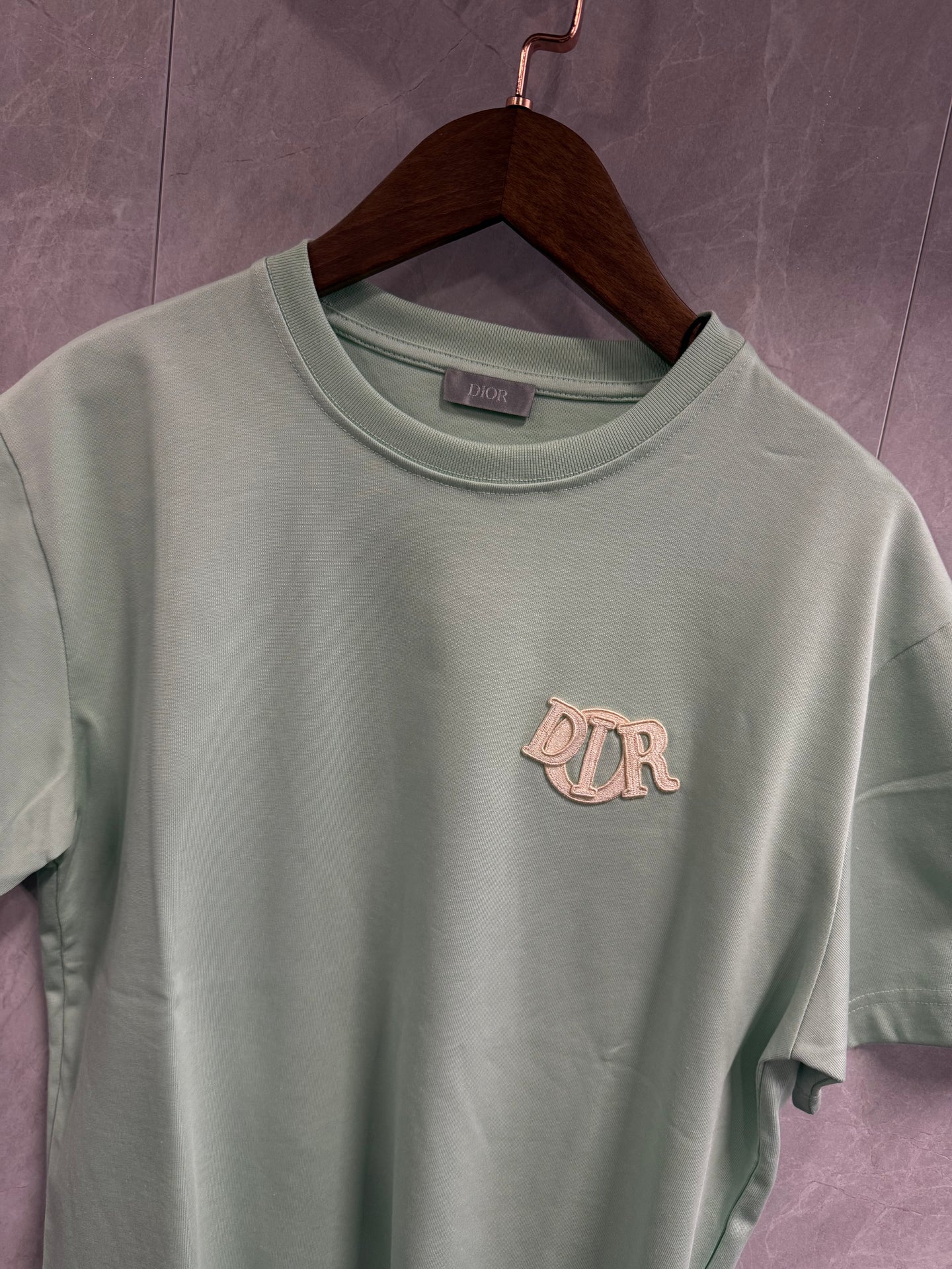 T-Shirt Christian Dior O Mint Groen