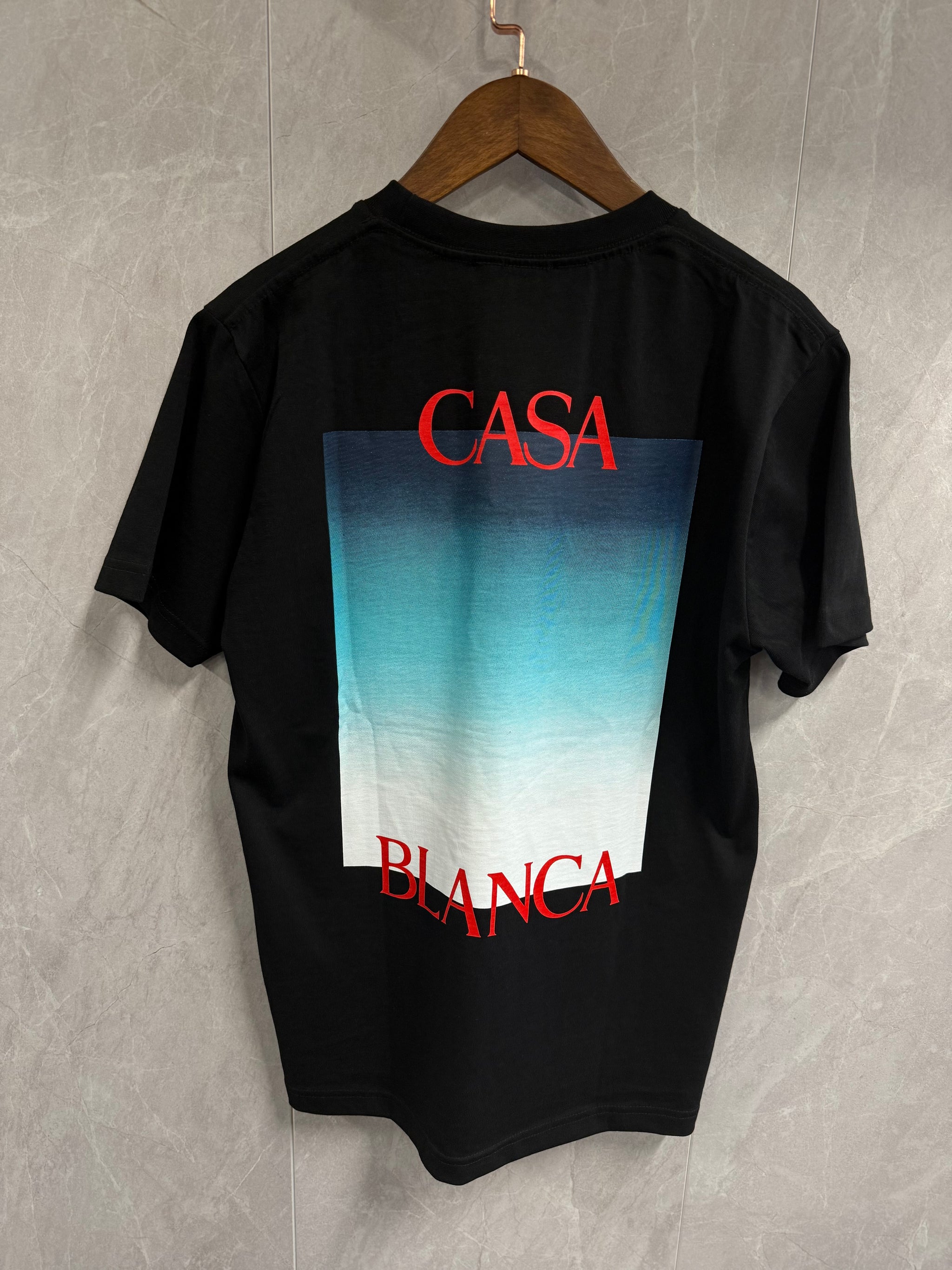 T-Shirt Casablanca Doos Zwart