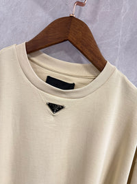 T-Shirt Prada Beige (logo hals)