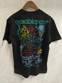 T-Shirt Casablanca Koets Zwart