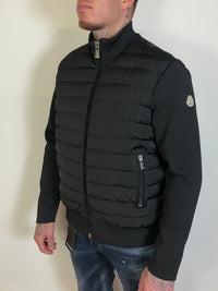 MONCLER TRIKOT JACKET ZWART