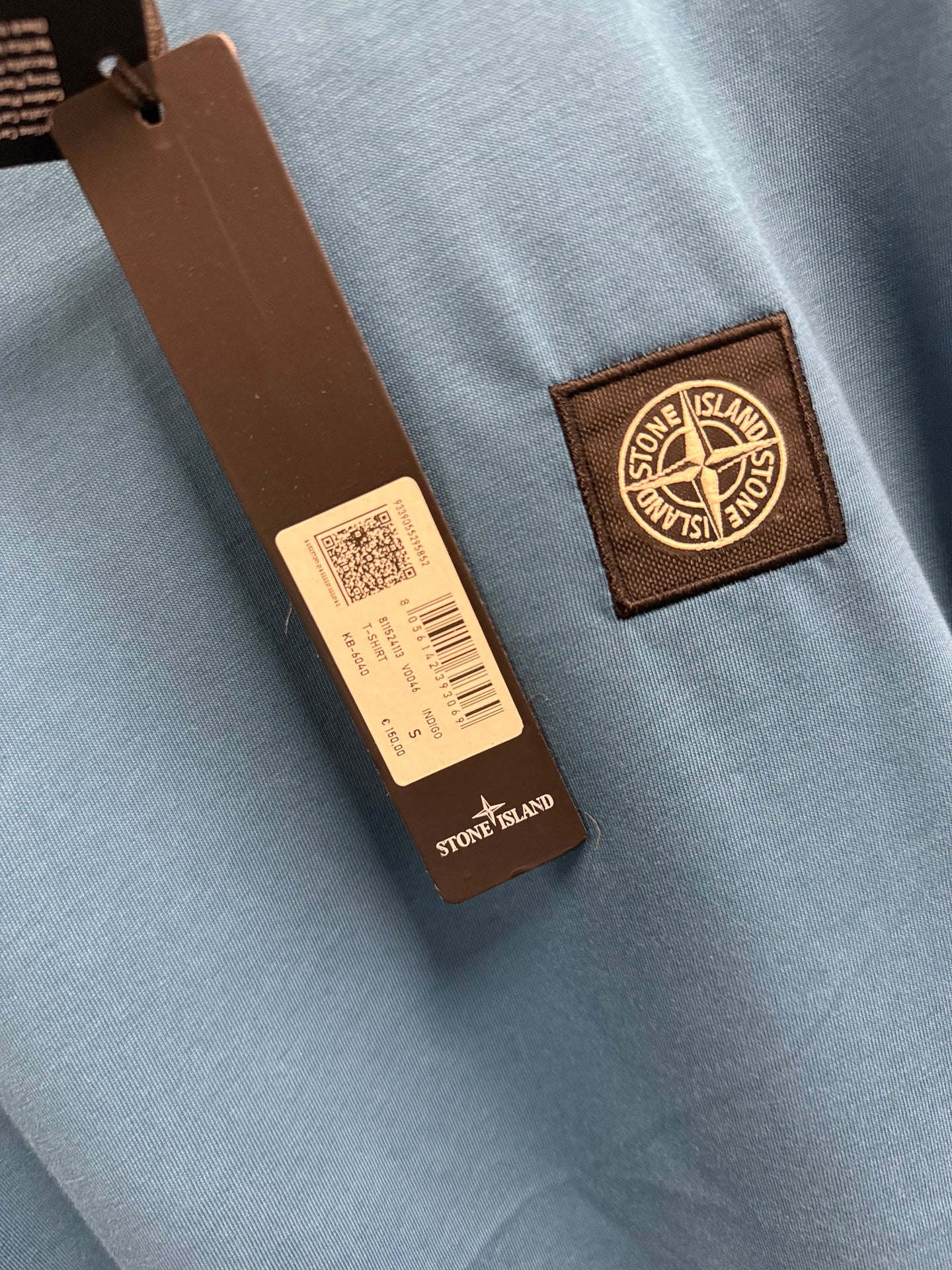 T-Shirt Stone Island Turquoise (basic)