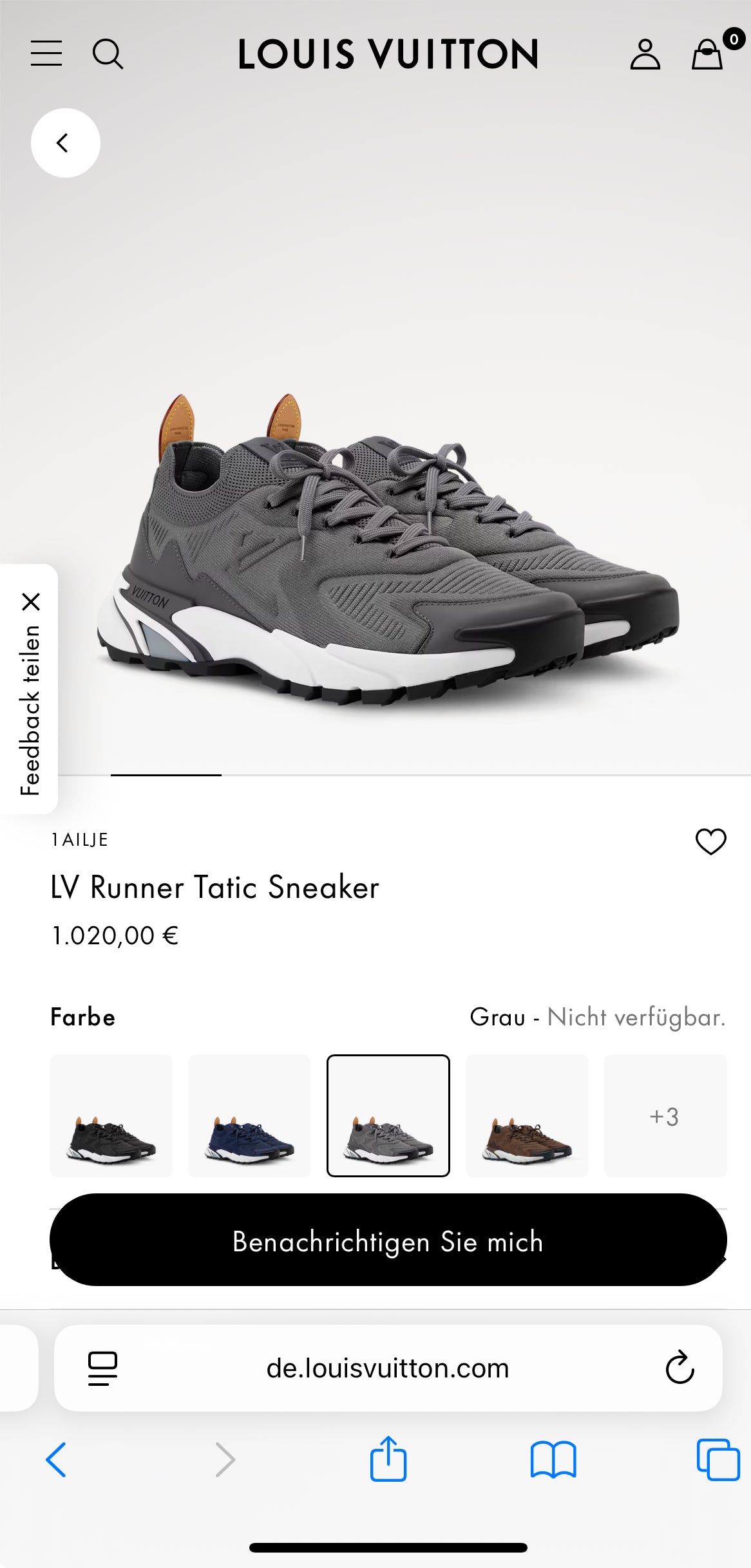 LV Tatic Grey