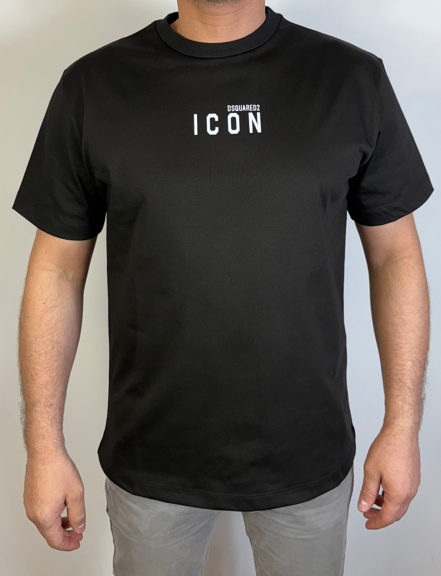 T-Shirt Dsquared Icon Zwart