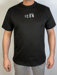 T-Shirt Dsquared Icon Zwart
