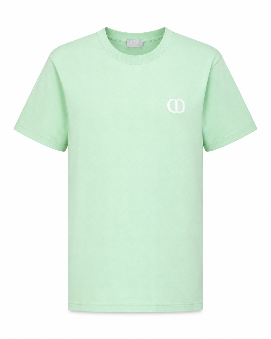T-Shirt Dior CD Mint Groen
