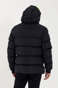 MONCLER WINTERJAS DUBBELRITS ZWART