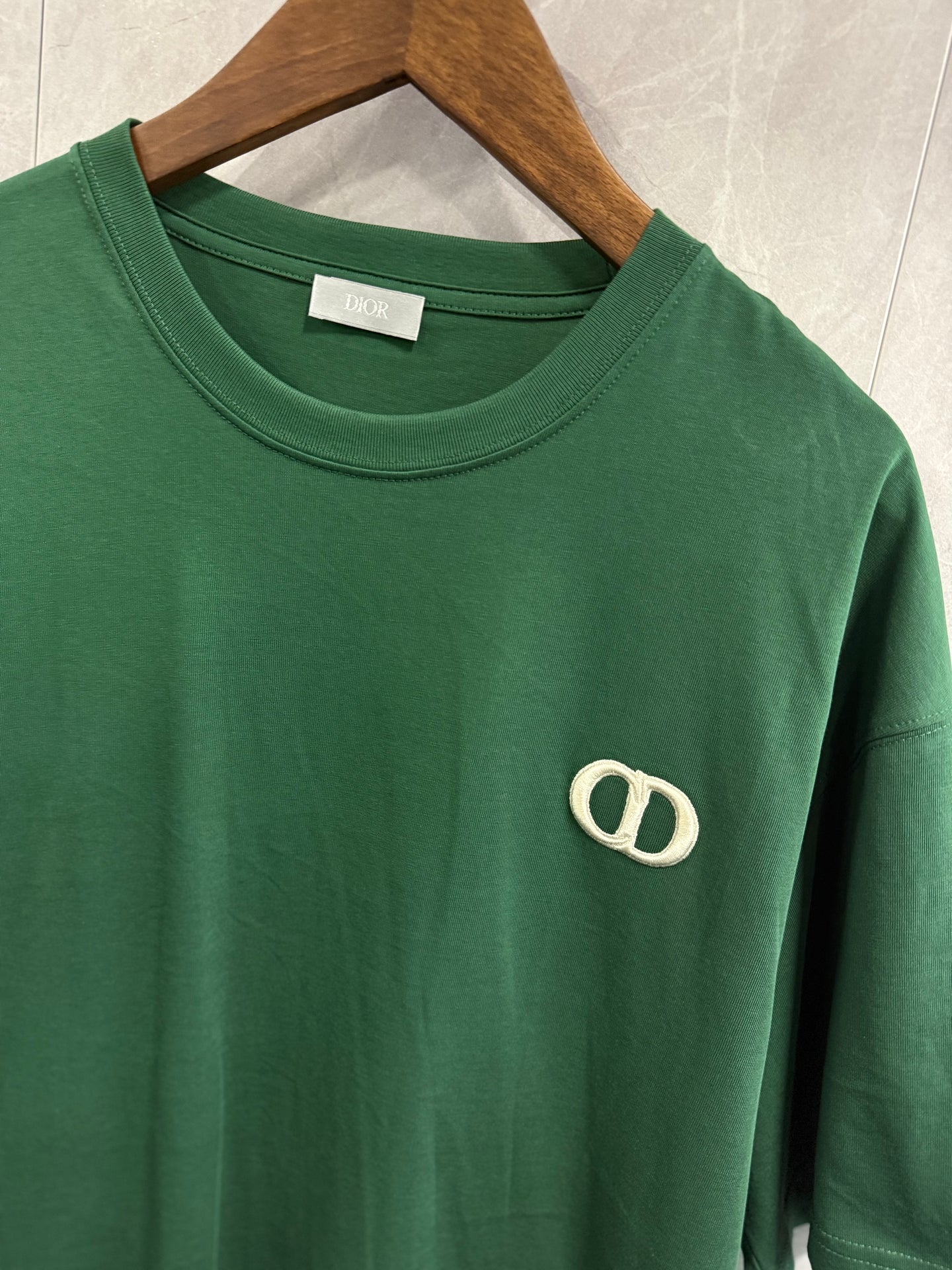 T-Shirt Christian Dior CD Groen
