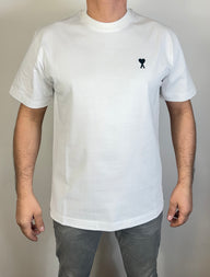 T-Shirt Ami Paris Wit
