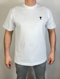 T-Shirt Ami Paris Wit
