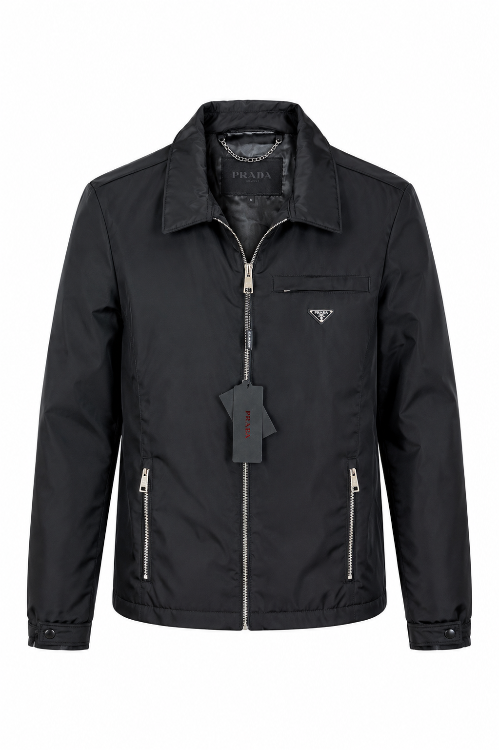 PRADA REGENJAS RE-NYLON ZWART