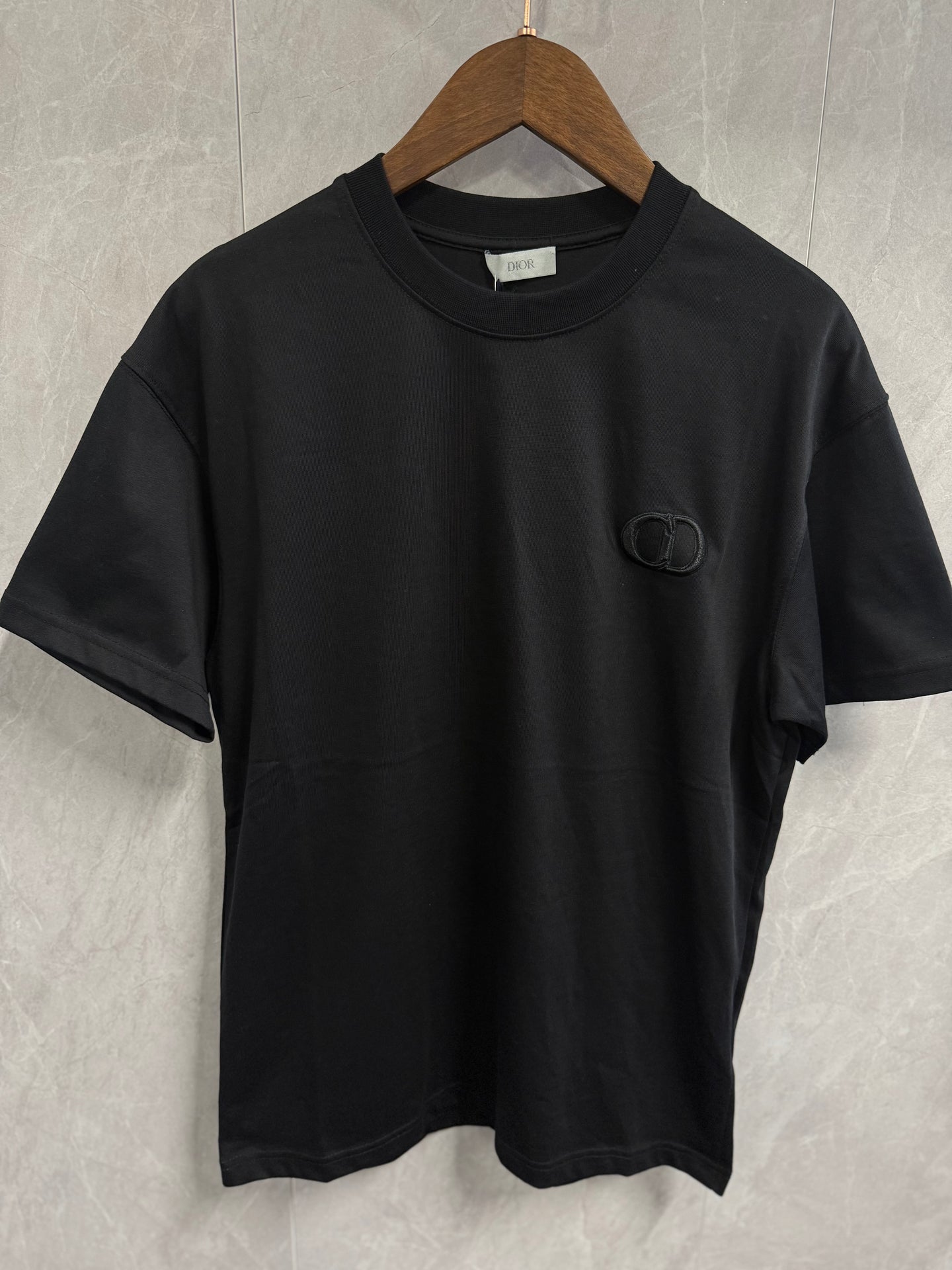 T-Shirt Christian Dior CD Zwart