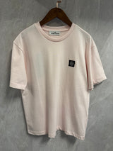 T-Shirt Stone Island Roze (basic)