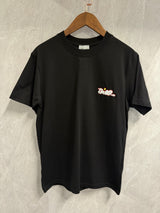 T-Shirt Christian Dior Slang Zwart