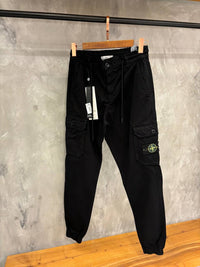 STONE ISLAND CARGO PANT ZWART