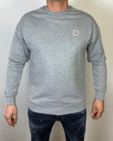 MONCLER SWEATER LICHT GRIJS
