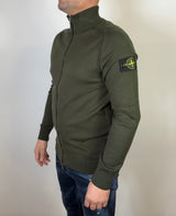 STONE ISLAND VEST GROEN MET RITS