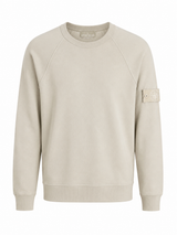 STONE ISLAND SWEATER BEIGE