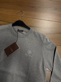 LORO PIANA TRIKO SWEATER GRIJS