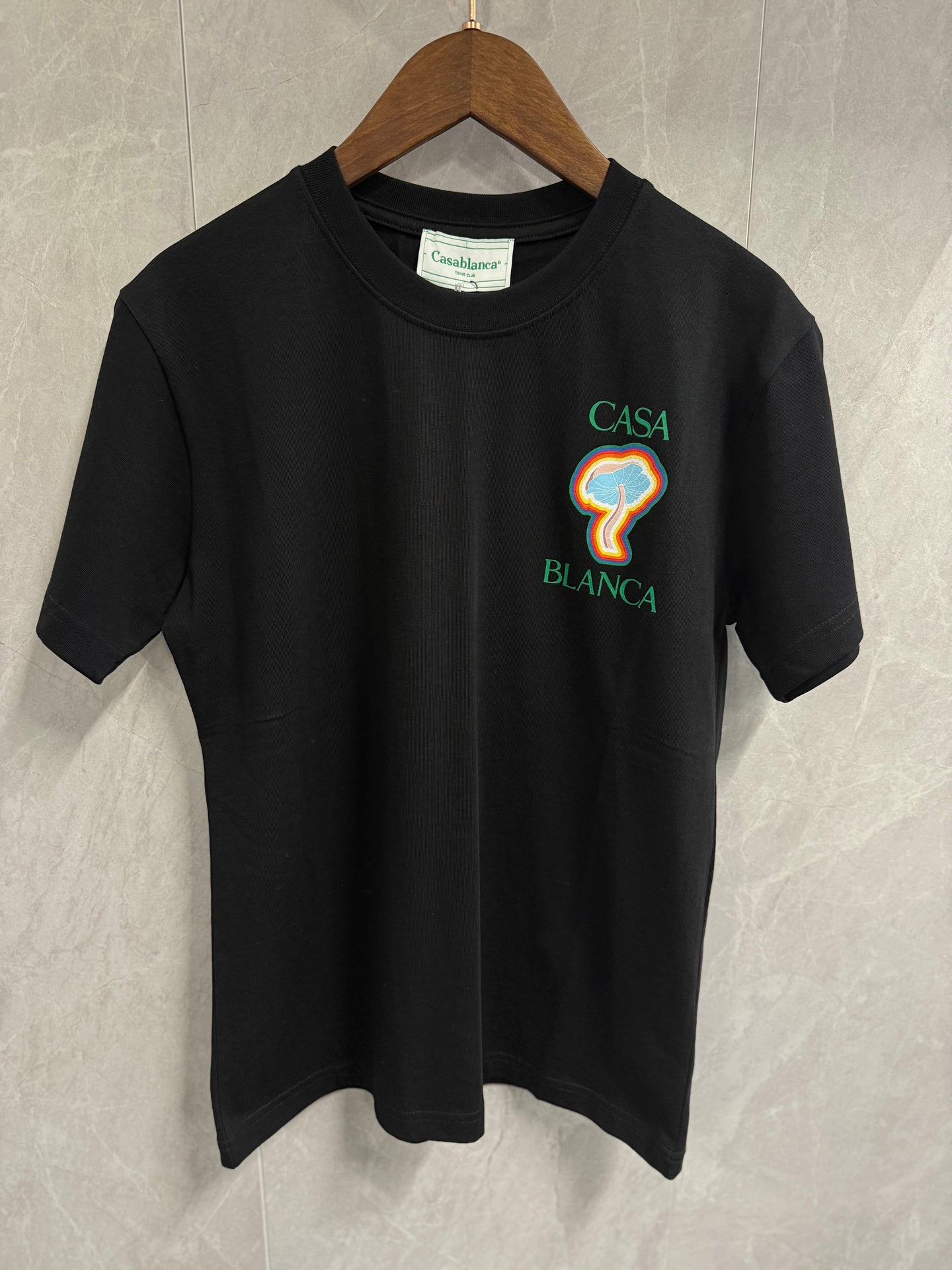 T-Shirt Casablanca Kwal Zwart