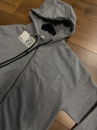 LOEWE VEST HOODIE MET RITS GRIJS