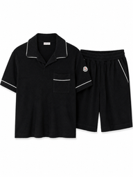 ZOMERSET MONCLER ZWART (BADSTOF)