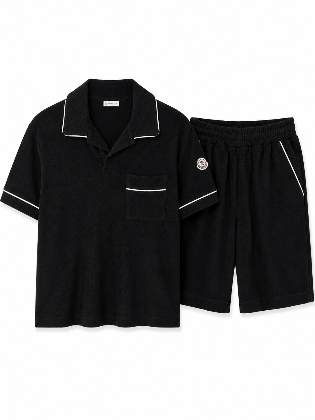 ZOMERSET MONCLER ZWART (BADSTOF)