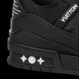 LV Trainer Zwart (zwarte zool)